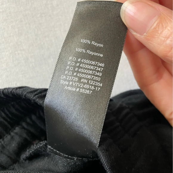 Talula Aritzia black Los Feliz jogger Sz  S - Picture 7 of 10
